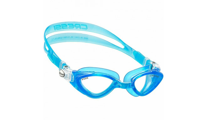 Adult Swimming Goggles Cressi-Sub Fox Aquamarine Adults