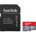 Sandisk mälukaart microSDHC 32GB Ultra 120MB/s + adapter