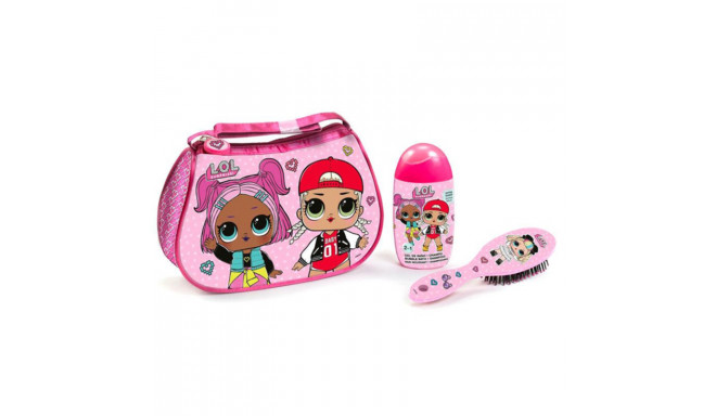 Isiklik hoolitsuskomplekt L.O.L. Surprise Cartoon Surprise Neceser Baño (3 pcs) 3 Tükid, osad