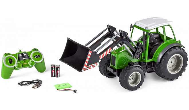Carson 1:16 RC tractor with front loader - 500907347