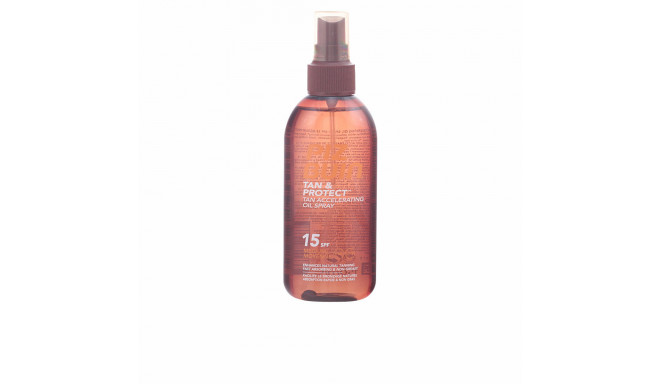 Tanning Oil Tan & Protect Piz Buin 026047 Spf 15 150 ml