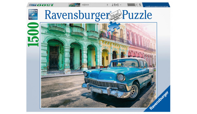 Ravensburger пазл Cuba Cars 1500 шт.