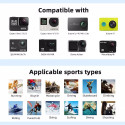 Fusion 180 in 1 lisakomplekt tegevuskaameratele / GoPro / HERO9 / Xiaomi YI / EKEN / OSMO / MountDog
