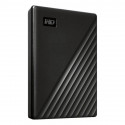 Ārējais cietais disks Western Digital My Passport 2,5" USB 3.2 Melns (4 TB)