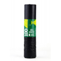 SORTEX, Prügikott, must, 100 L, 10tk