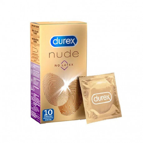 Condoms Durex Nude (No Latex) (10 pcs)