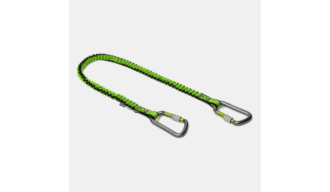 Bungee tool lanyard, with two carabines, max load 3kg
