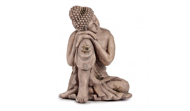 Decorative Garden Figure Ibergarden CC20445 CC20445 Grey Polyresin 34,5 x 54,5 x 31 cm Buddha