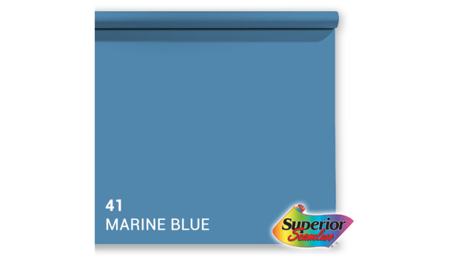 Superior Background Paper 41 Marine Blue 2.72 x 11m