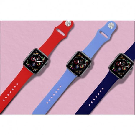 Elastic sport band PURO for Apple Watch, 44mm, black / AW44ICONBLK