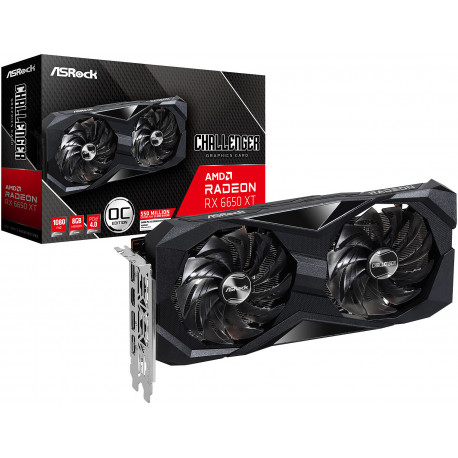 ASRock videokaart AMD Radeon RX 6650 Challenger D 8GB OC-
