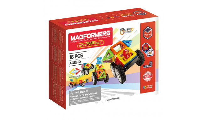 MAGFORMERS Wow plus 18 set