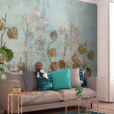 Fototapeet - Painted Lunaria - 400x280