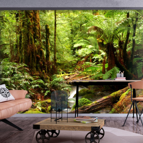Fototapeet - Forest Brook - 400x280