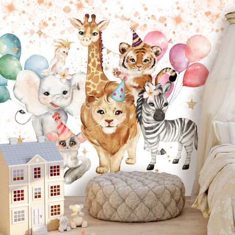 Fototapeet - Happy Crowd - 400x280
