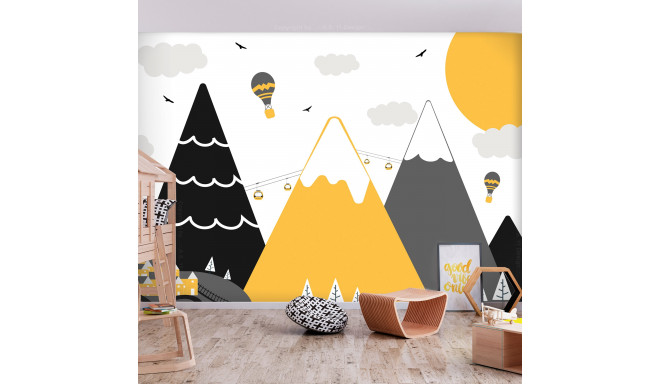 Fototapeet - Adventure in the Mountains - 200x140