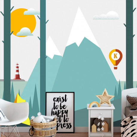 Fototapeet - On the Camping - 150x105