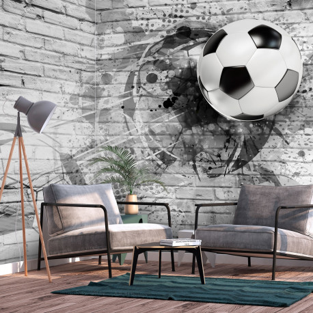 Fototapeet - Dynamic Football - 100x70