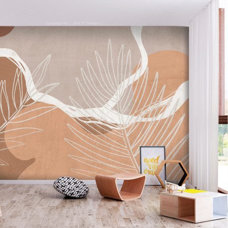Fototapeet - Organic Shapes - 100x70