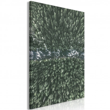 Seinapilt - Forest River (1 Part) Vertical - 40x60