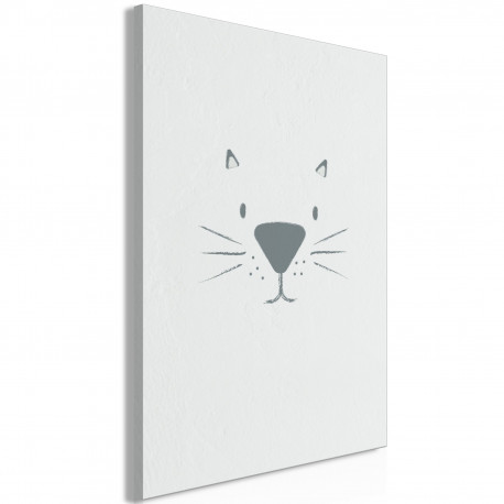 Seinapilt - Cat's Face (1 Part) Vertical - 40x60