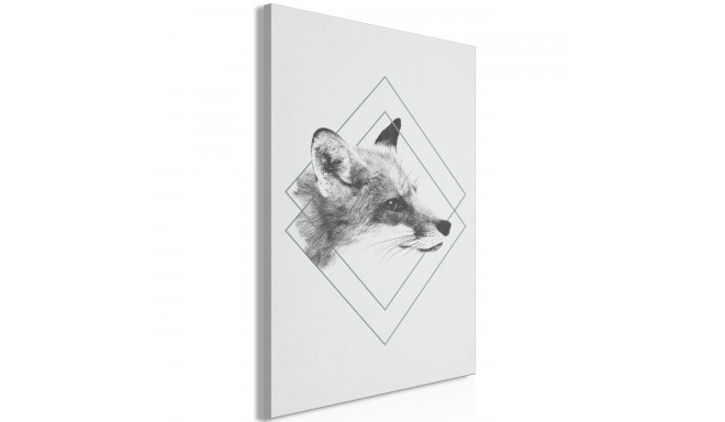 Seinapilt - Clever Fox (1 Part) Vertical - 40x60