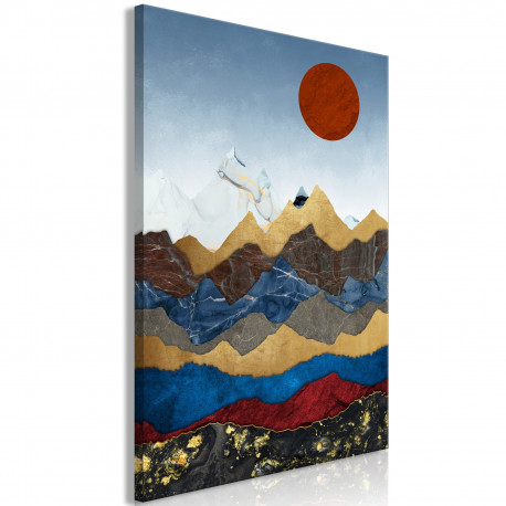 Seinapilt - Colombia's Heart (1 Part) Vertical - 40x60