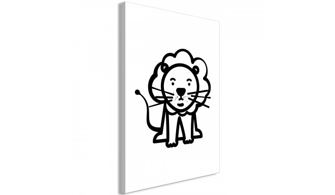 Seinapilt - Little King (1 Part) Vertical - 40x60