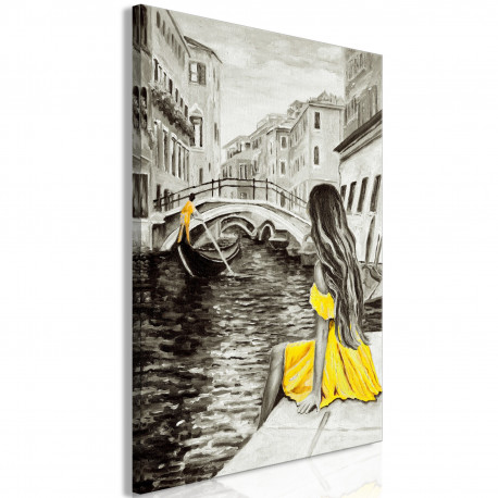 Seinapilt - Far Dreams (1 Part) Vertical Yellow - 60x90