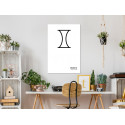 Seinapilt - Gemini (1 Part) Vertical - 60x90