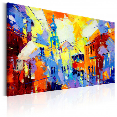 Seinapilt - Colours of the City - 60x40