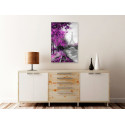 Seinapilt - Paris Channel (1 Part) Vertical Pink - 80x120