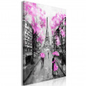 Seinapilt - Paris Rendez-Vous (1 Part) Vertical Pink - 40x60