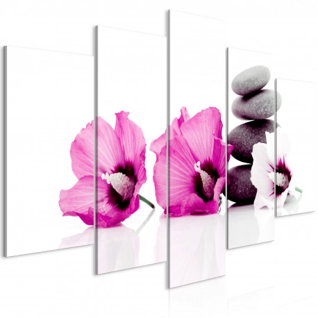 Seinapilt - Calm Mallow (5 Parts) Wide Pink - 100x50