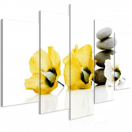 Seinapilt - Calm Mallow (5 Parts) Wide Yellow - 100x50