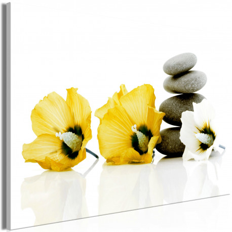 Seinapilt - Calm Mallow (1 Part) Wide Yellow - 120x80