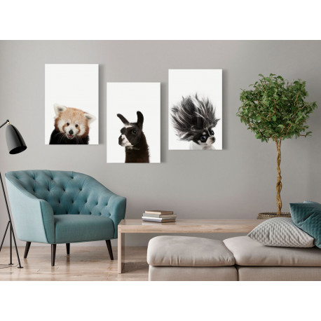 Seinapilt - Friendly Animals (Collection) - 120x60