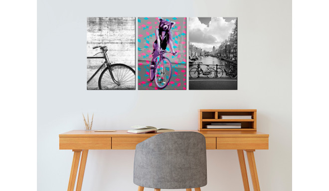 Seinapilt - Bikes (Collection) - 60x30