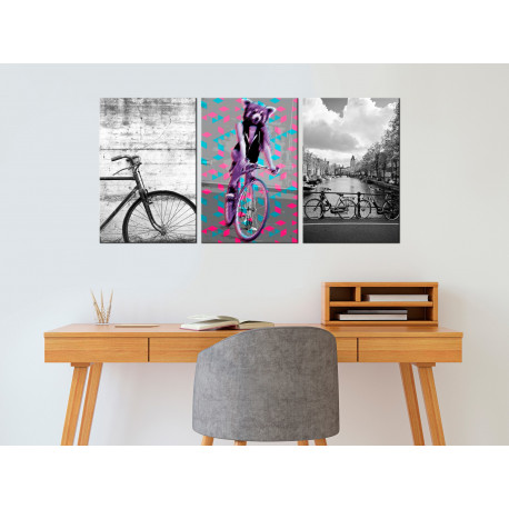 Seinapilt - Bikes (Collection) - 120x60