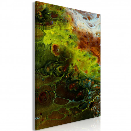 Seinapilt - Green Elements (1 Part) Vertical - 60x90