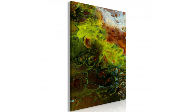 Seinapilt - Green Elements (1 Part) Vertical - 60x90