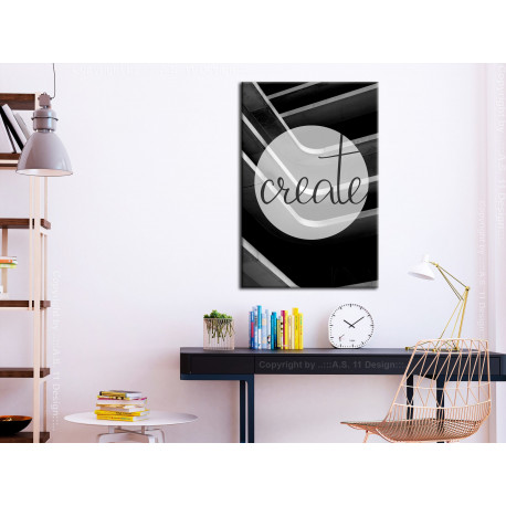 Seinapilt - Create (1 Part) Vertical - 80x120