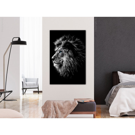 Seinapilt - Blue-eyed Lion (1 Part) Vertical - 40x60