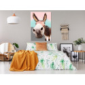 Seinapilt - Curious Donkey (1 Part) Vertical - 40x60