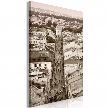 Seinapilt - Cracow: Florianska Street (1 Part) Vertical - 80x120