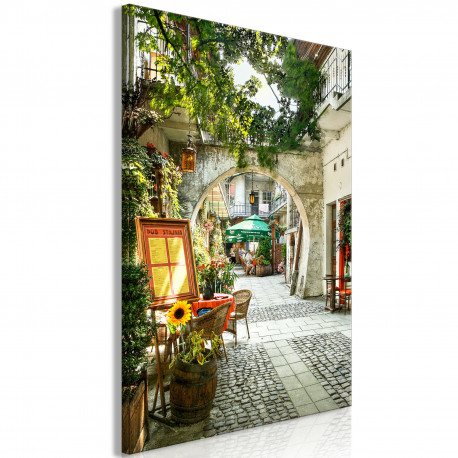 Seinapilt - Cracow: Sunny Pub (1 Part) Vertical - 80x120