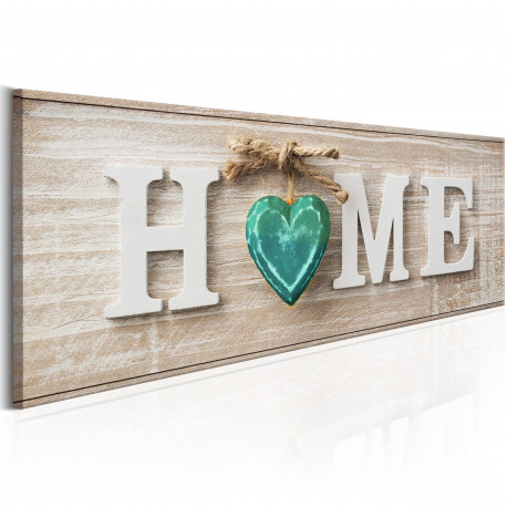 Seinapilt - Home: Blue - 120x40
