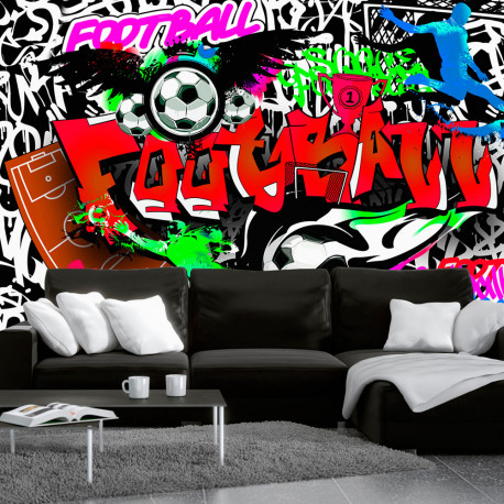 Fototapeet - Football Passion - 150x105