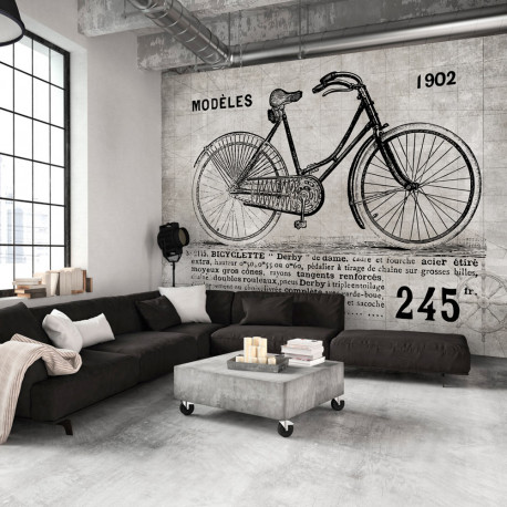 Fototapeet - Bicycle (Vintage) - 350x245
