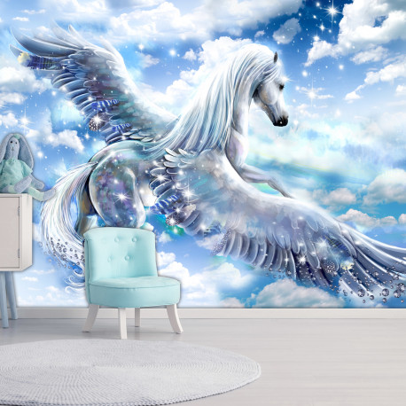 Fototapeet - Pegasus (Blue) - 200x140